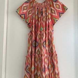 Summer Dress Pink BoHo Chic - Charina Sarte